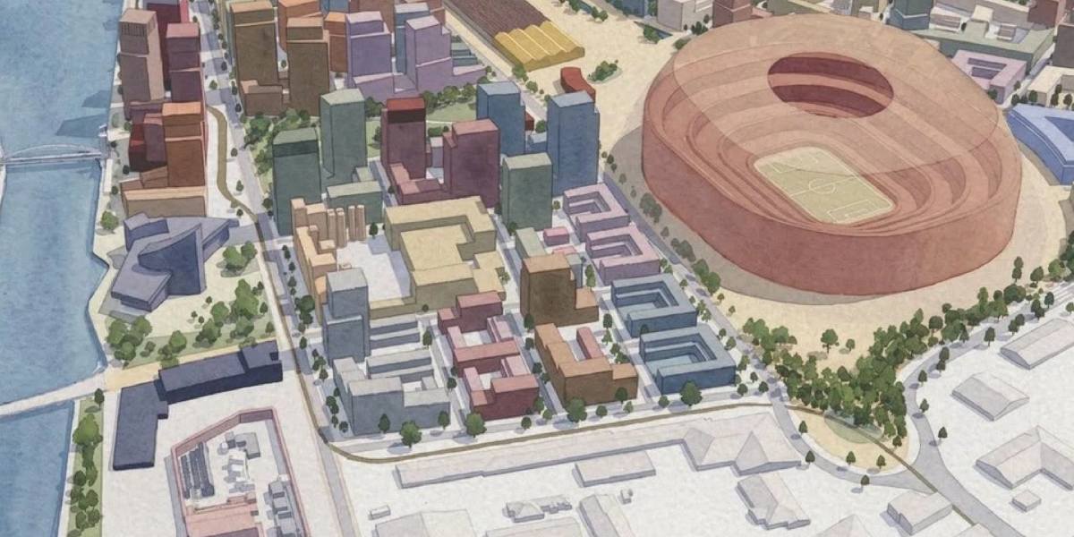 England: The exact location of Manchester United’s new stadium has been revealed